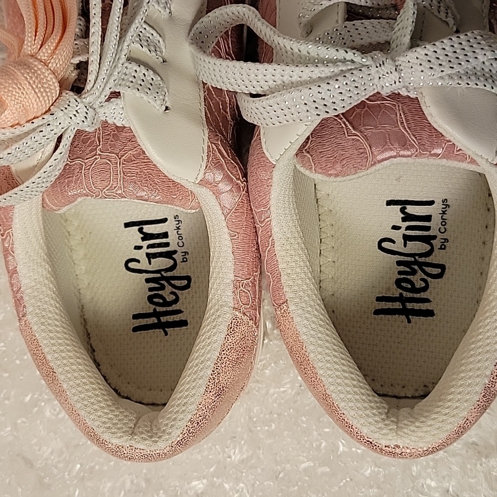 Women's Hey Girl by Corkeys Supernova Sneaker - Size 7 - Picture 8 of 13
